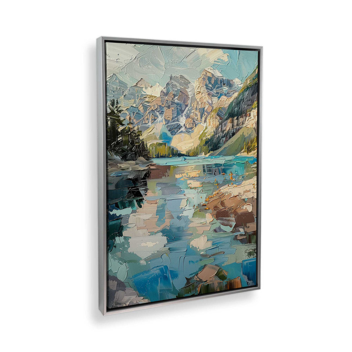 [Color:Polished Chrome], Picture of the corner of the art