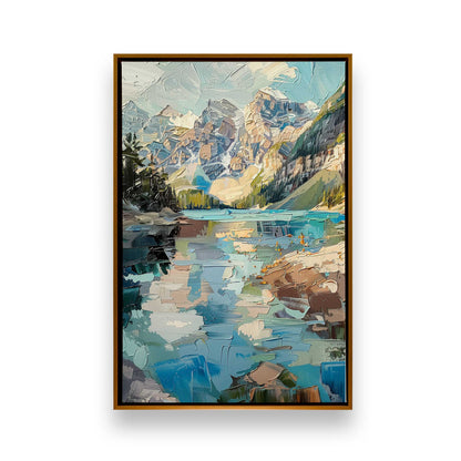 [Color:Polished Gold], Picture of art in a Polished Gold frame