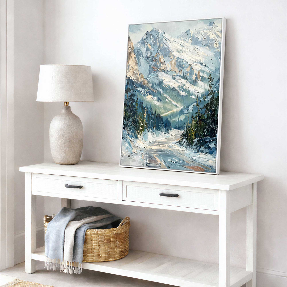 Picture of art in a room