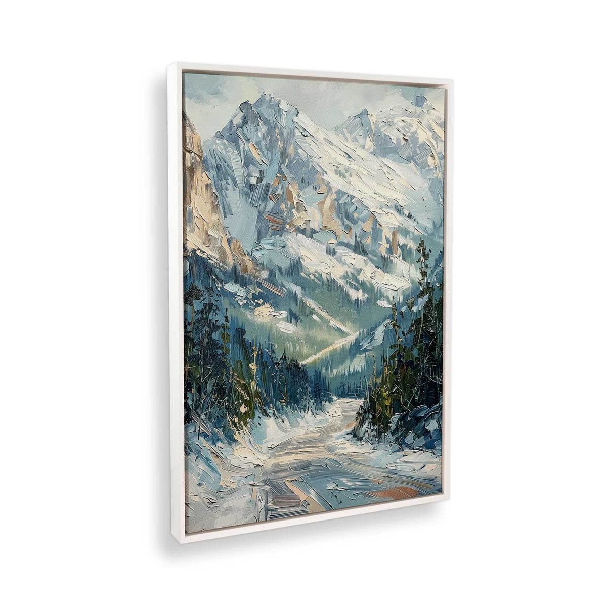 [Color:Opaque White], Picture of the corner of the art
