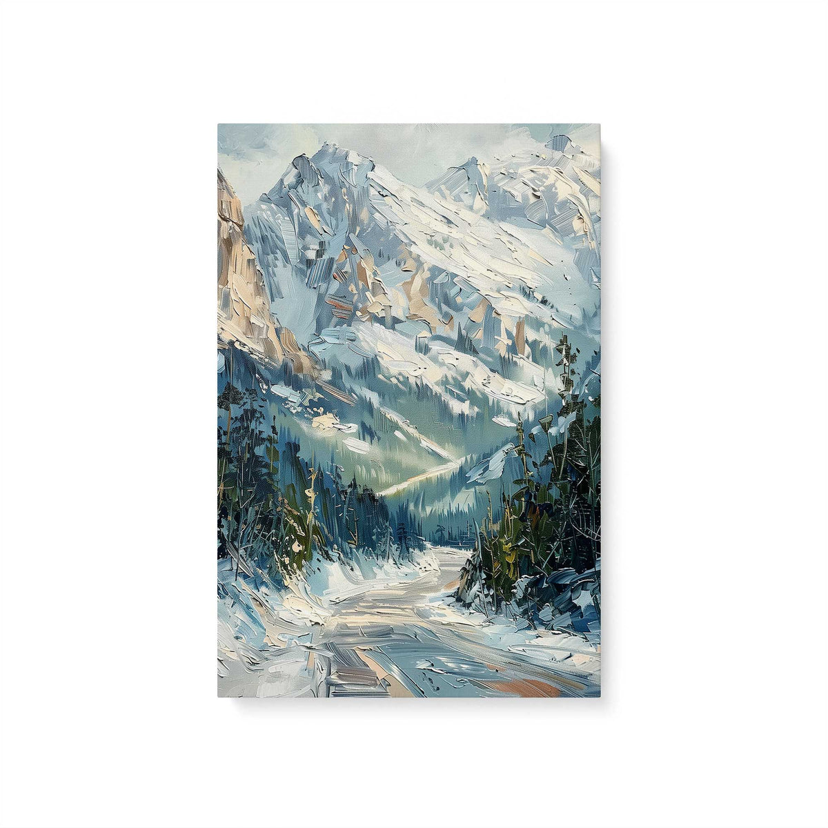 [Color:Stretched Canvas], Picture of art