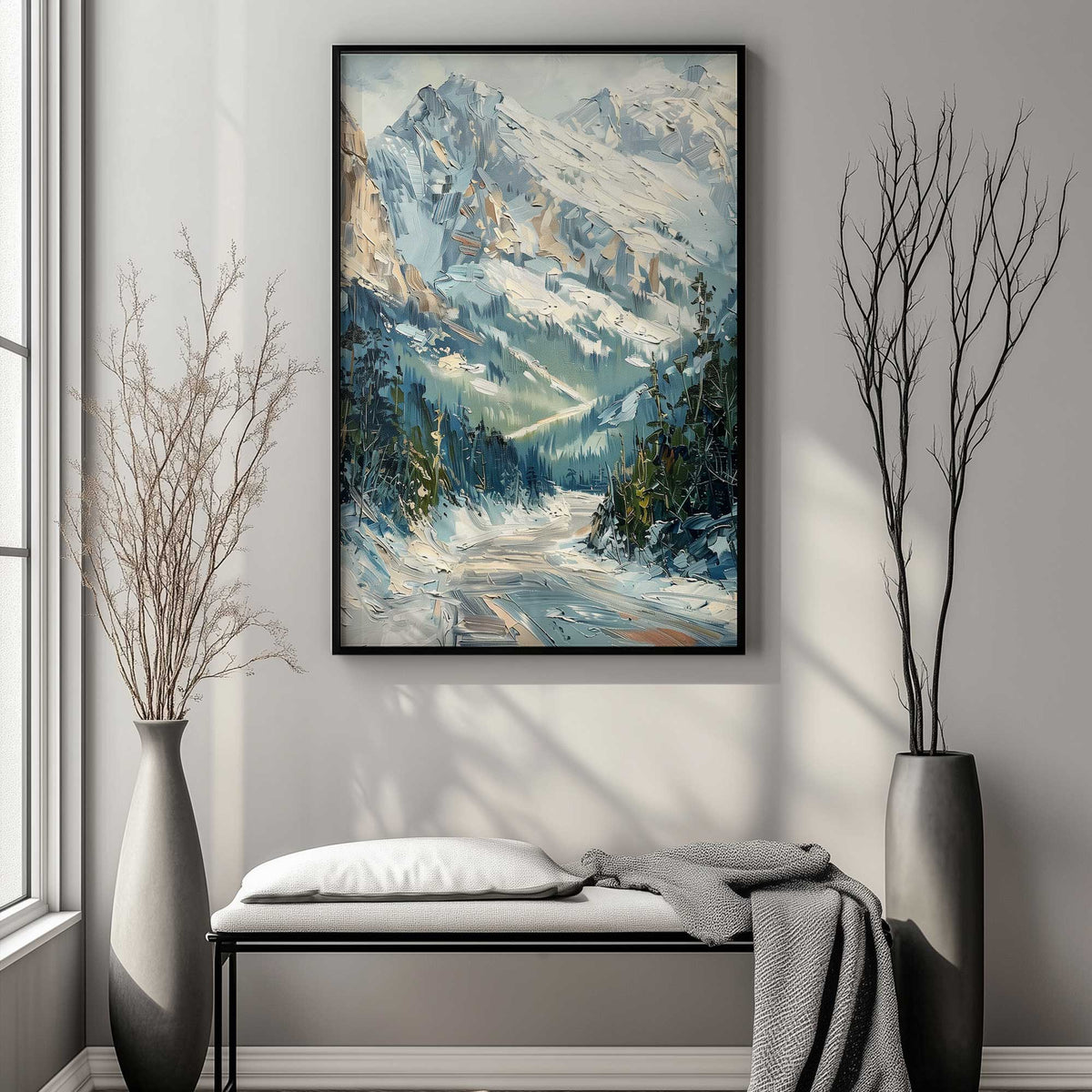 Picture of art in a room