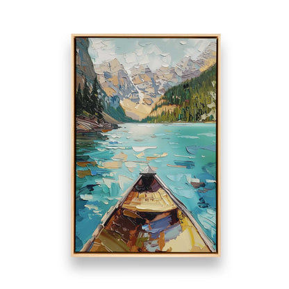 [Color:American Maple], Picture of art in a American Maple frame