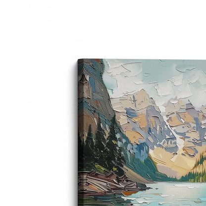 [Color:Stretched Canvas], Picture of the corner of the art