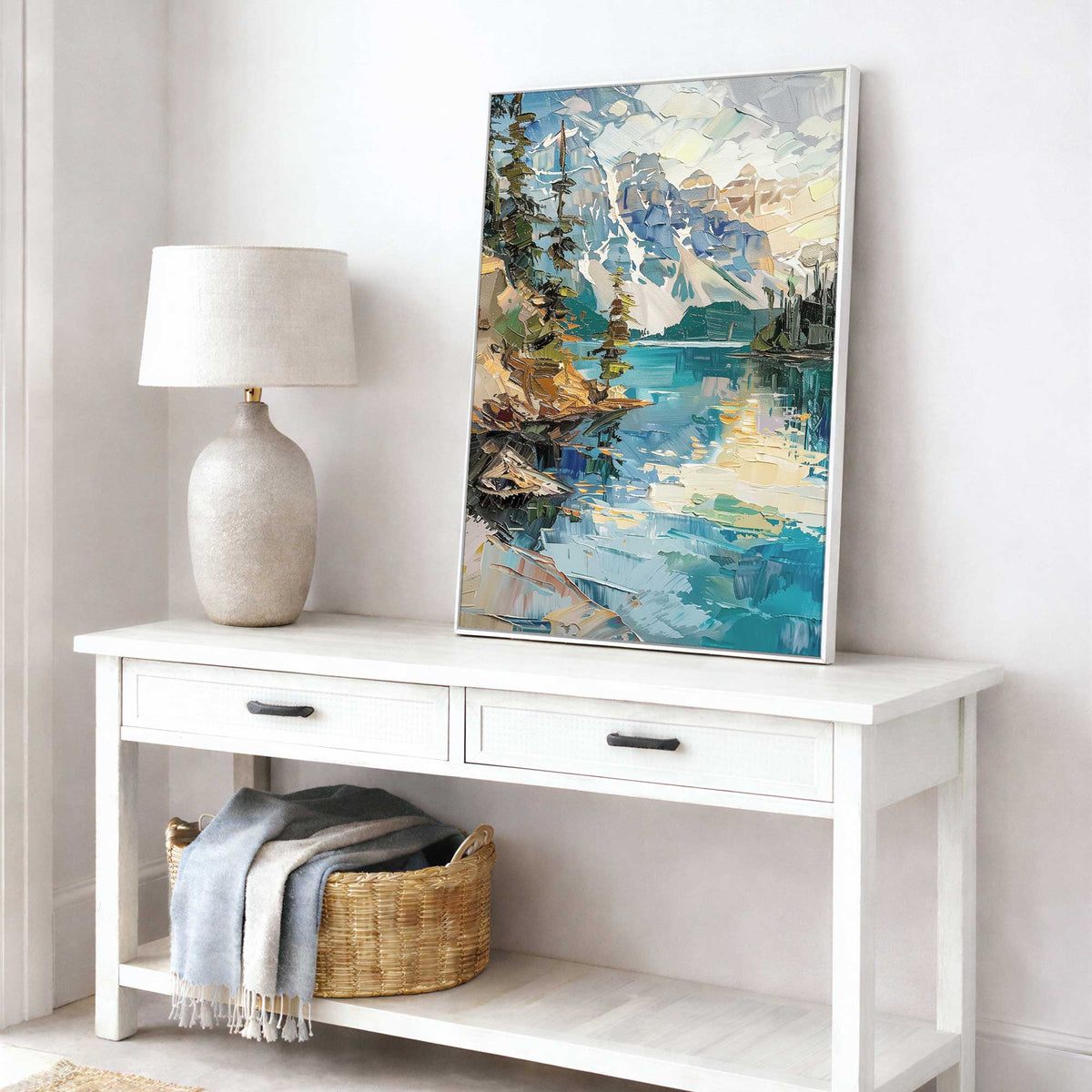 Picture of art in a room