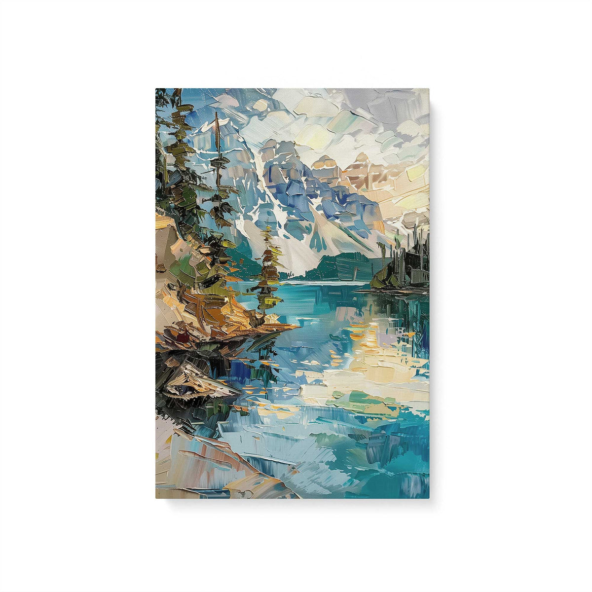 [Color:Stretched Canvas], Picture of art