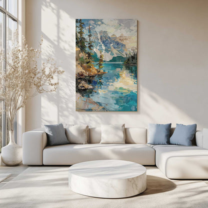 Picture of art in a room