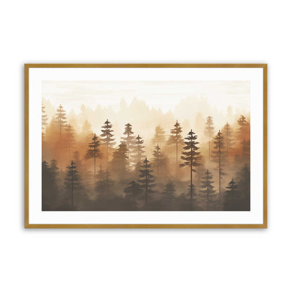 [Color:Polished Gold] Picture of art in a Polished Gold frame