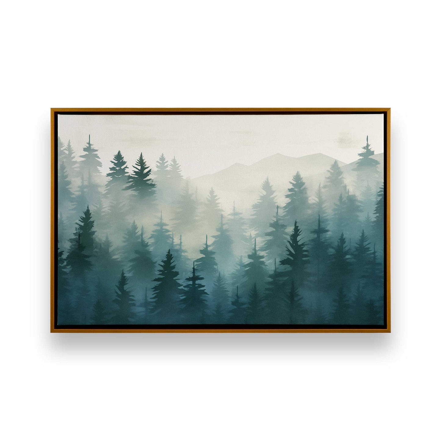 [Color:Polished Gold] Picture of art in a Polished Gold frame