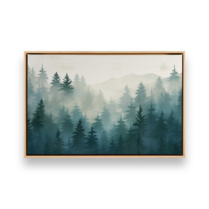 [Color:American Maple] Picture of art in a American Maple frame