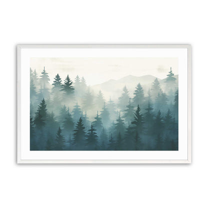 [Color:Opaque White] Picture of art in a Opaque White frame