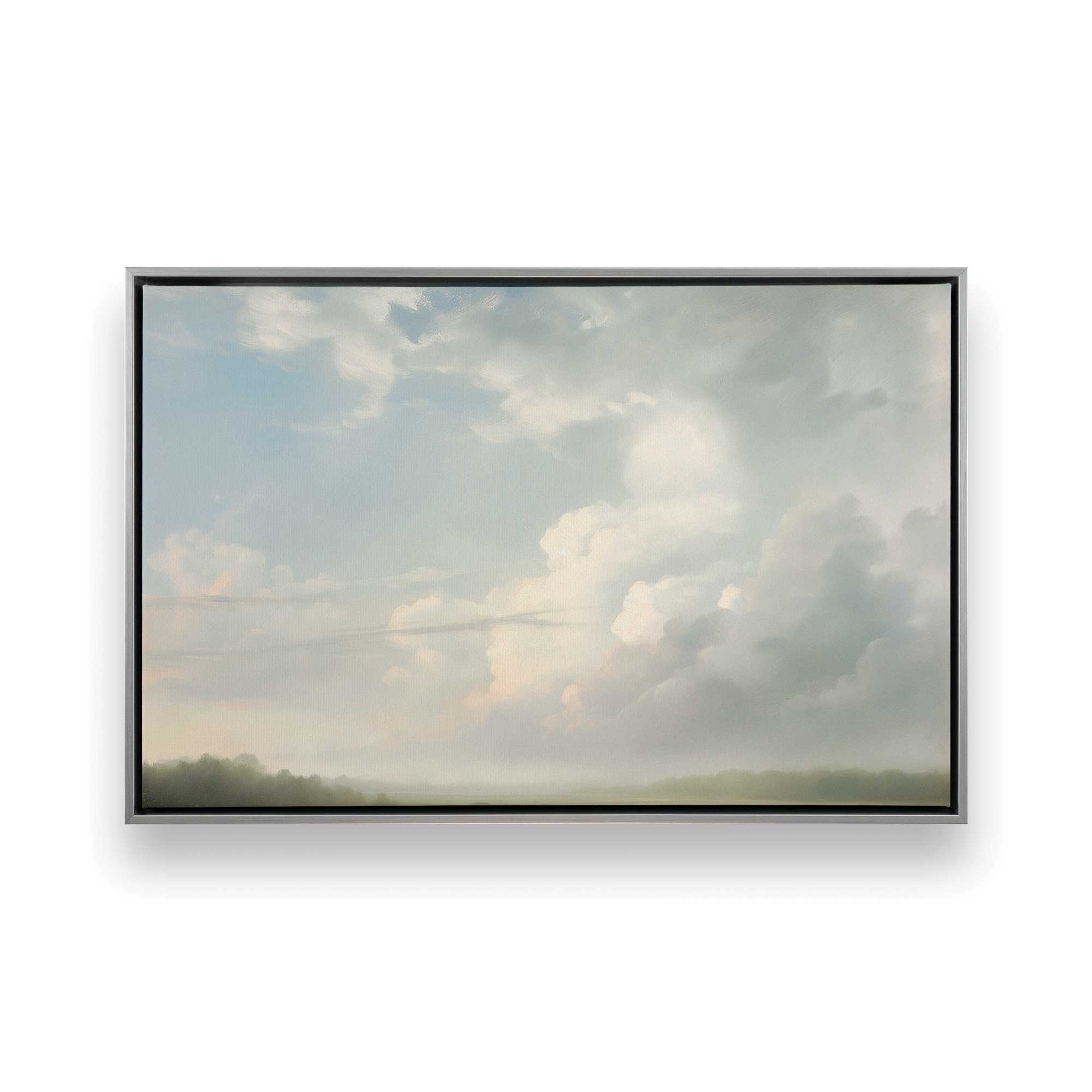 [Color:Polished Chrome] Picture of art in a Polished Chrome frame