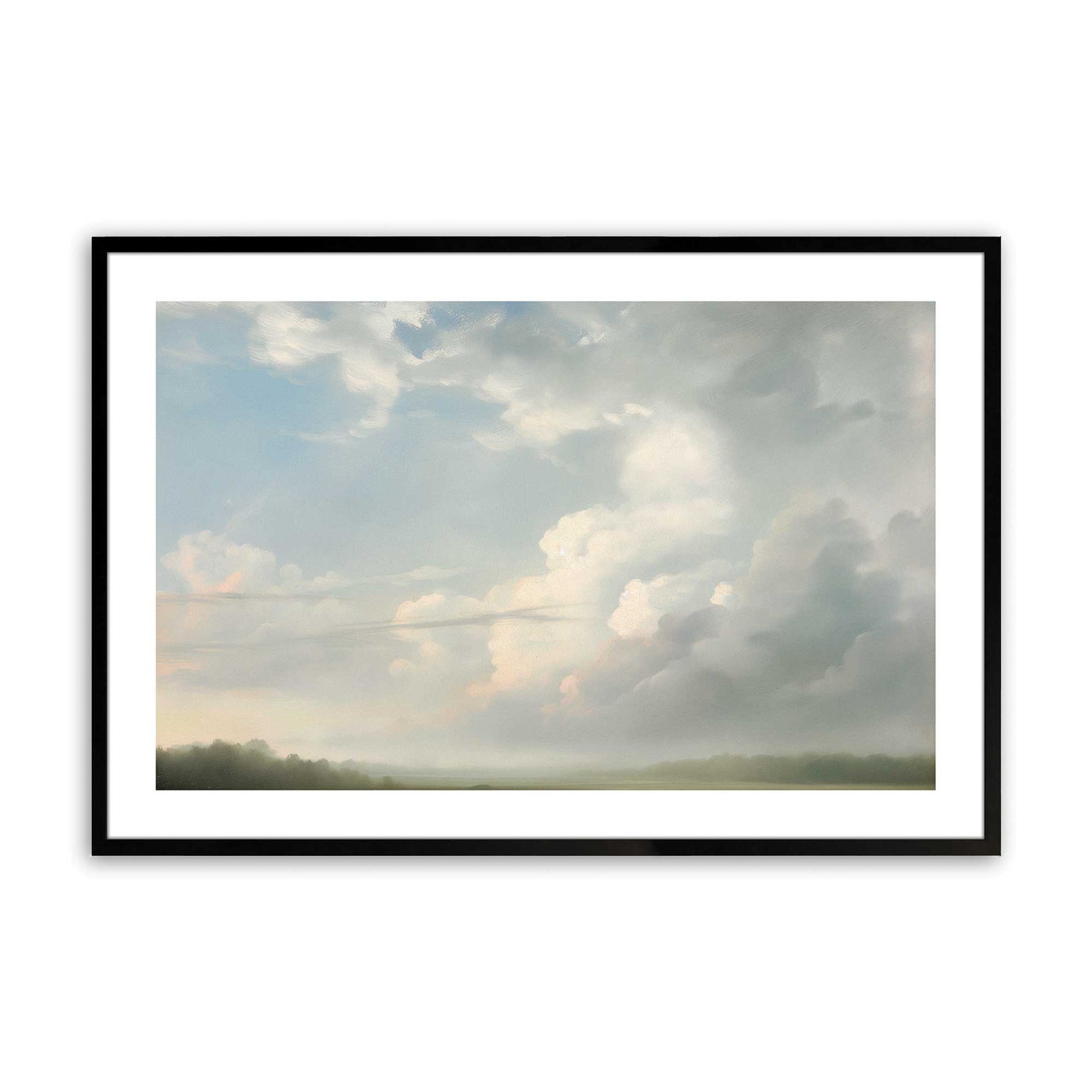 [Color:Satin Black], Picture of art in a Satin Black frame