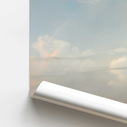 Soft Morning Sky Promotional Rolled Print