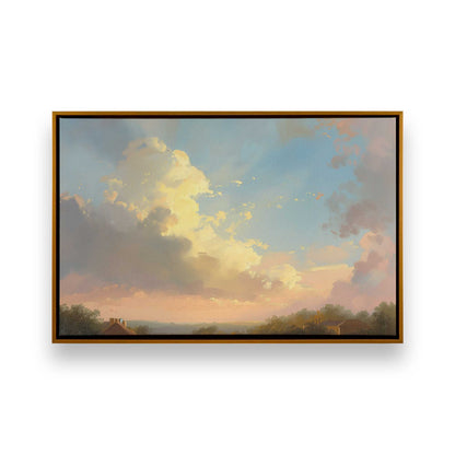 [Color:Polished Gold] Picture of art in a Polished Gold frame