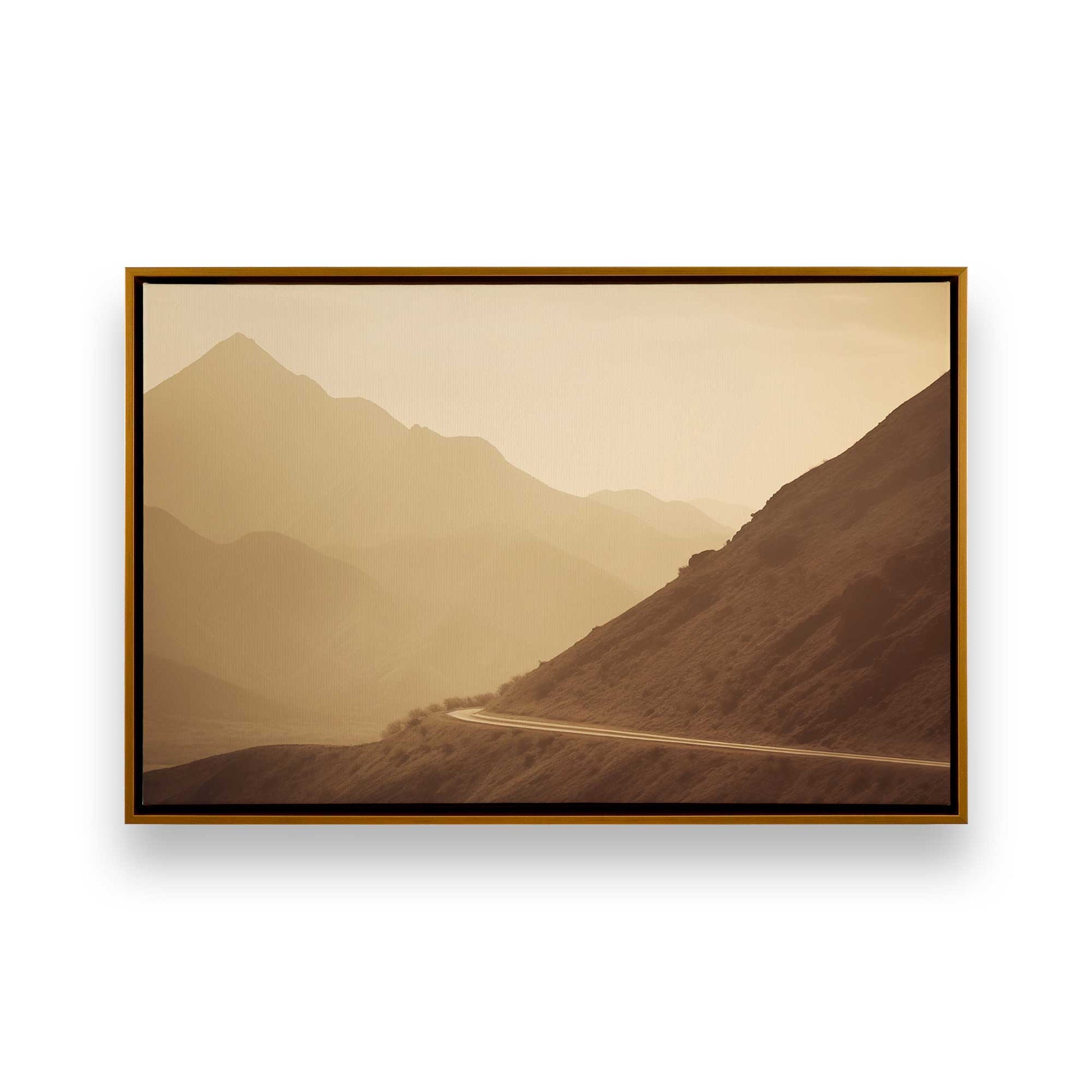 [Color:Polished Gold] Picture of art in a Polished Gold frame