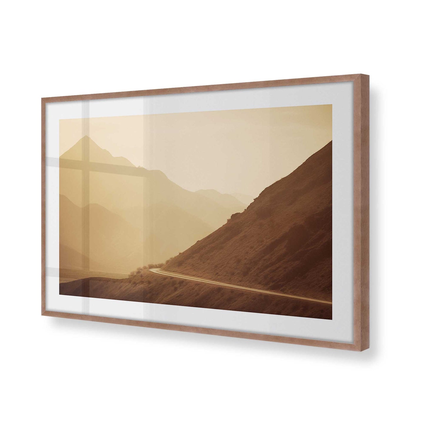 [Color:Powder Rose] Picture of art in a Powder Rose frame of the corner