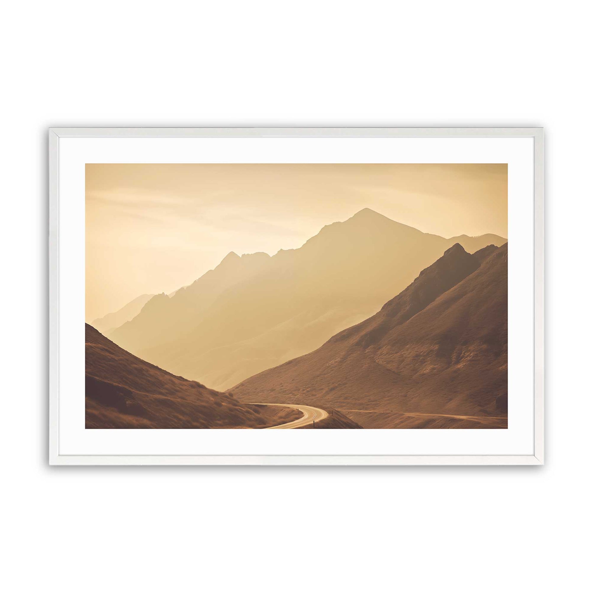 [Color:Opaque White] Picture of art in a Opaque White frame