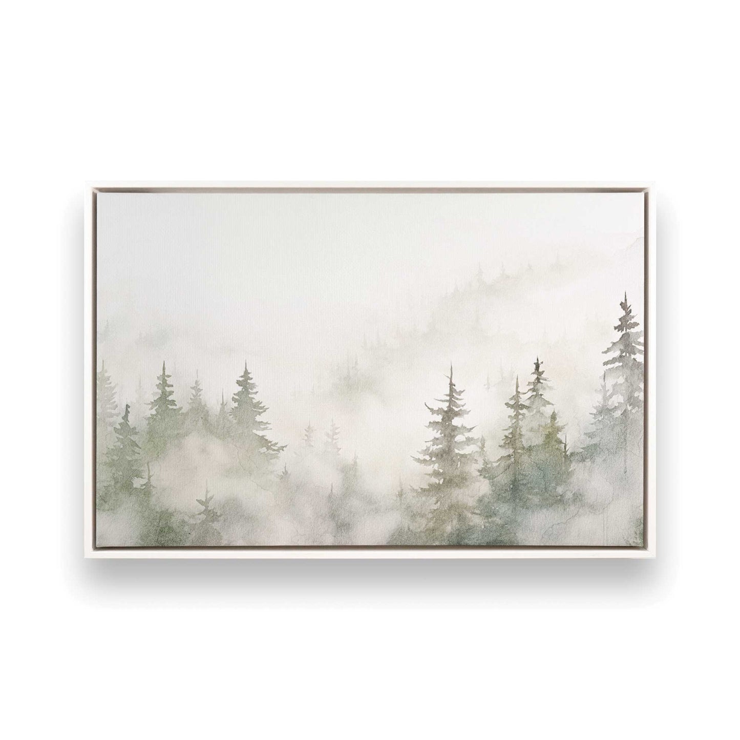 [Color:Opaque White] Picture of art in a White frame