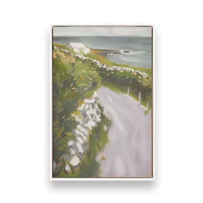 [Color:Opaque White] Picture of art in a White frame