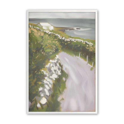 [Color:Opaque White] Picture of art in a Opaque White frame