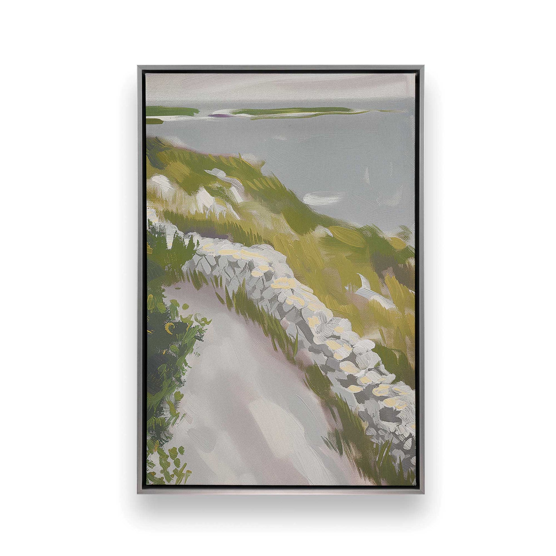 [Color:Polished Chrome] Picture of art in a Polished Chrome frame