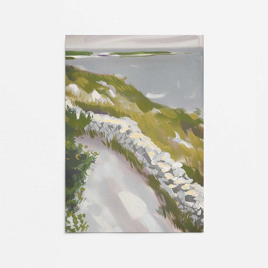 Serene Pathway by the Sea II Promotional Rolled Print