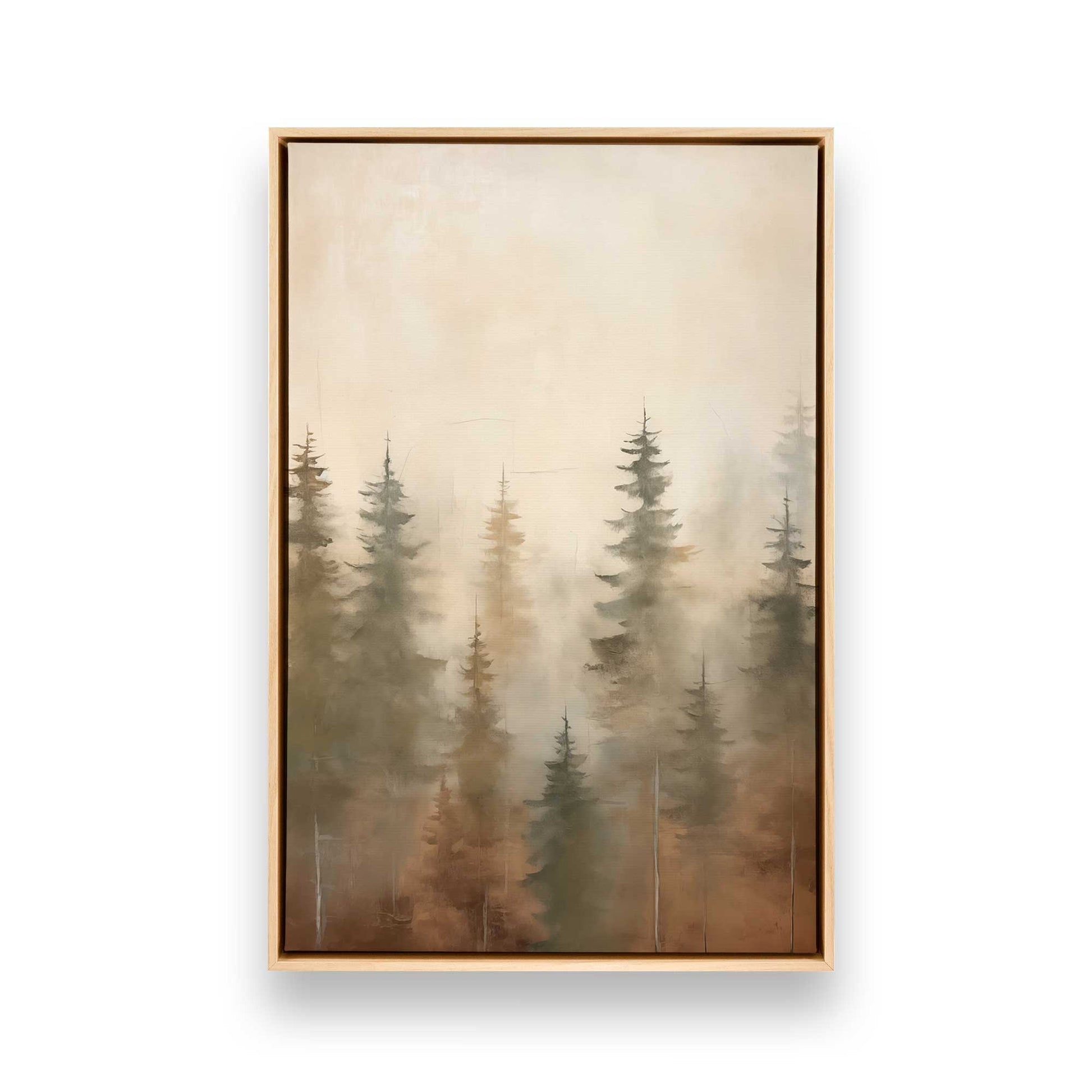 [Color:American Maple] Picture of art in a American Maple frame