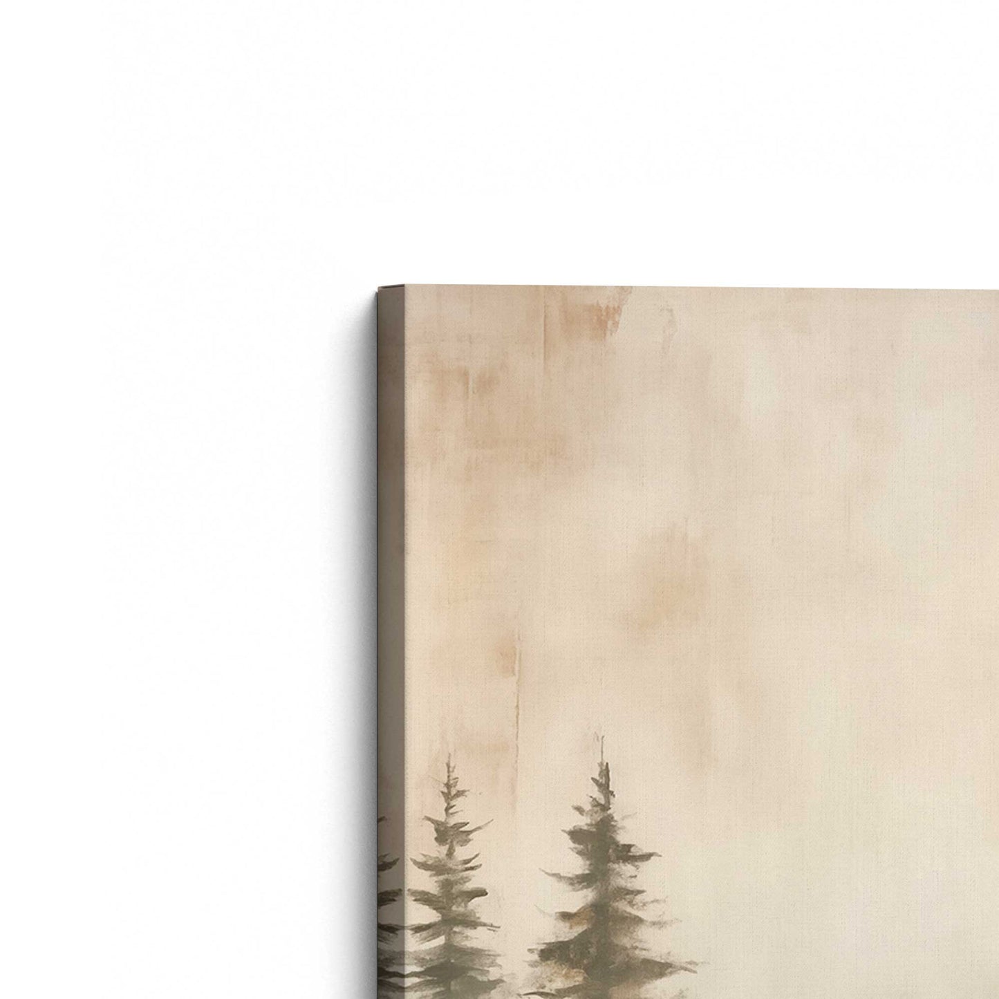 [Color:Stretched Canvas], Picture of the corner of the art