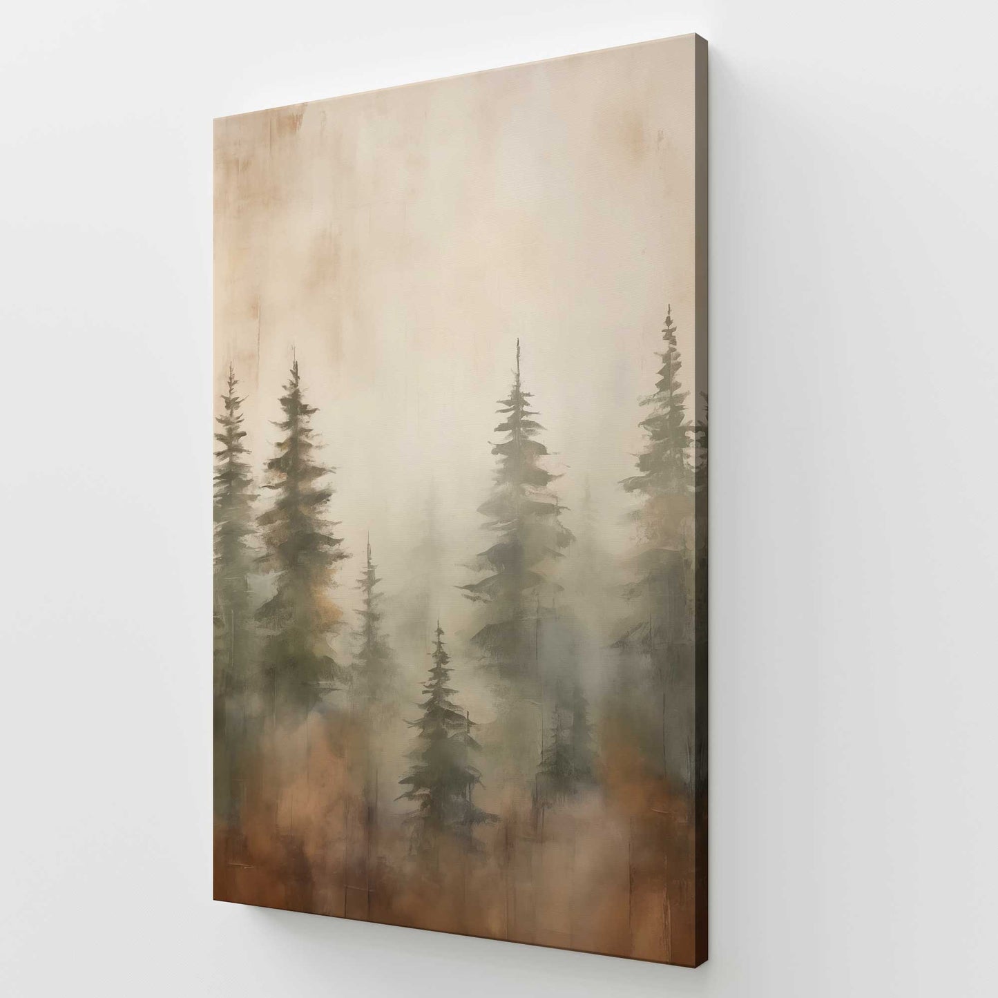 [Color:Stretched Canvas], Picture of art at an angle