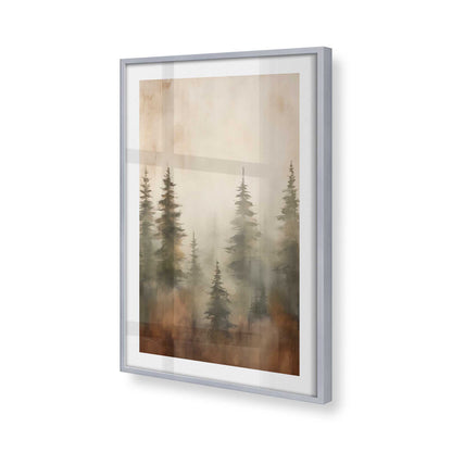 [Color:Polished Chrome] Picture of art in a Polished Chrome frame of the corner