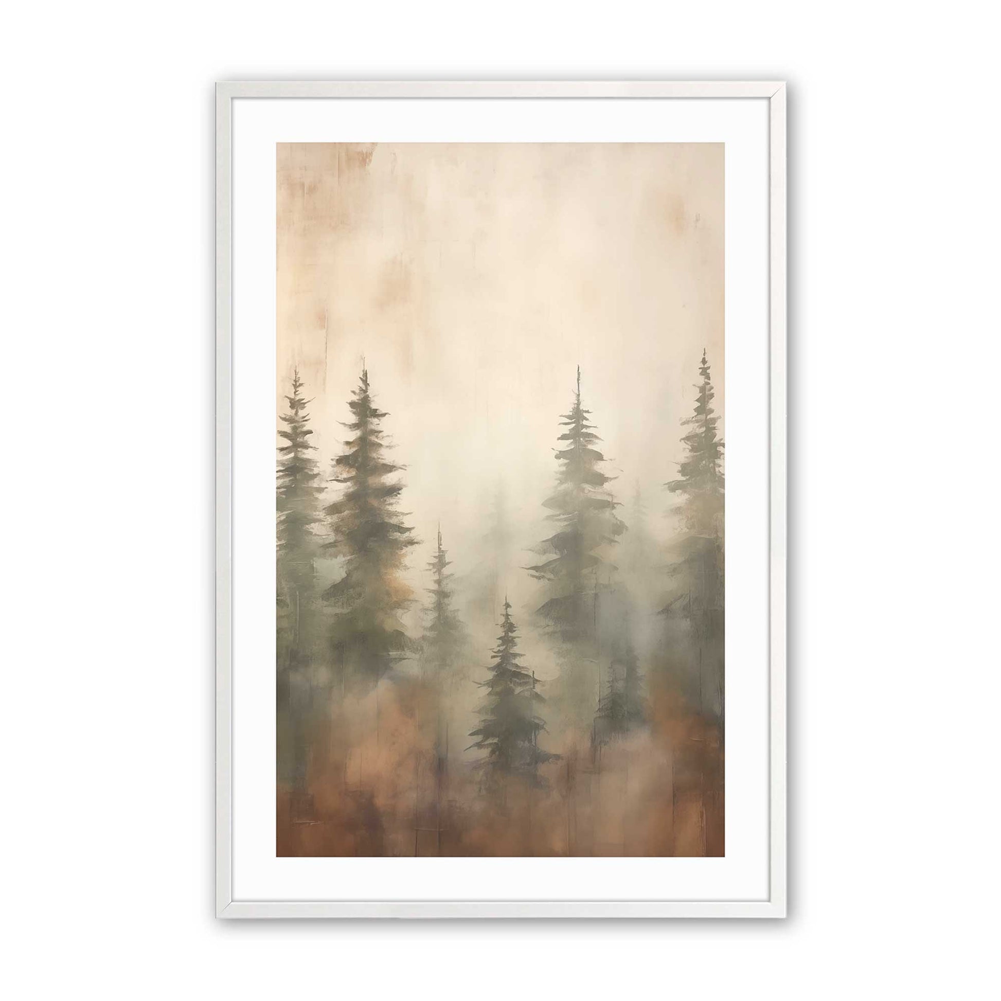 [Color:Opaque White] Picture of art in a Opaque White frame