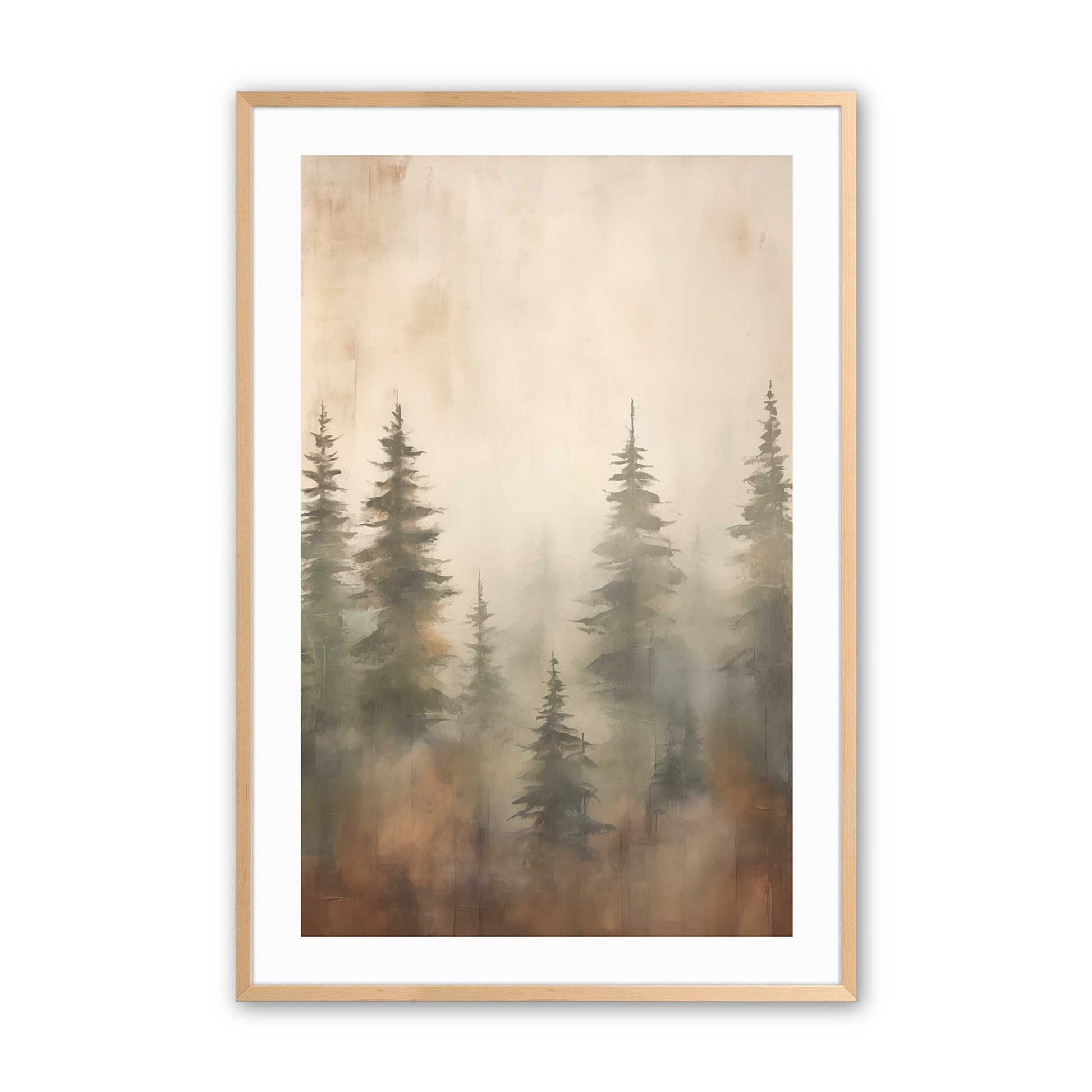 [Color:Raw Maple] Picture of art in a Raw Maple frame