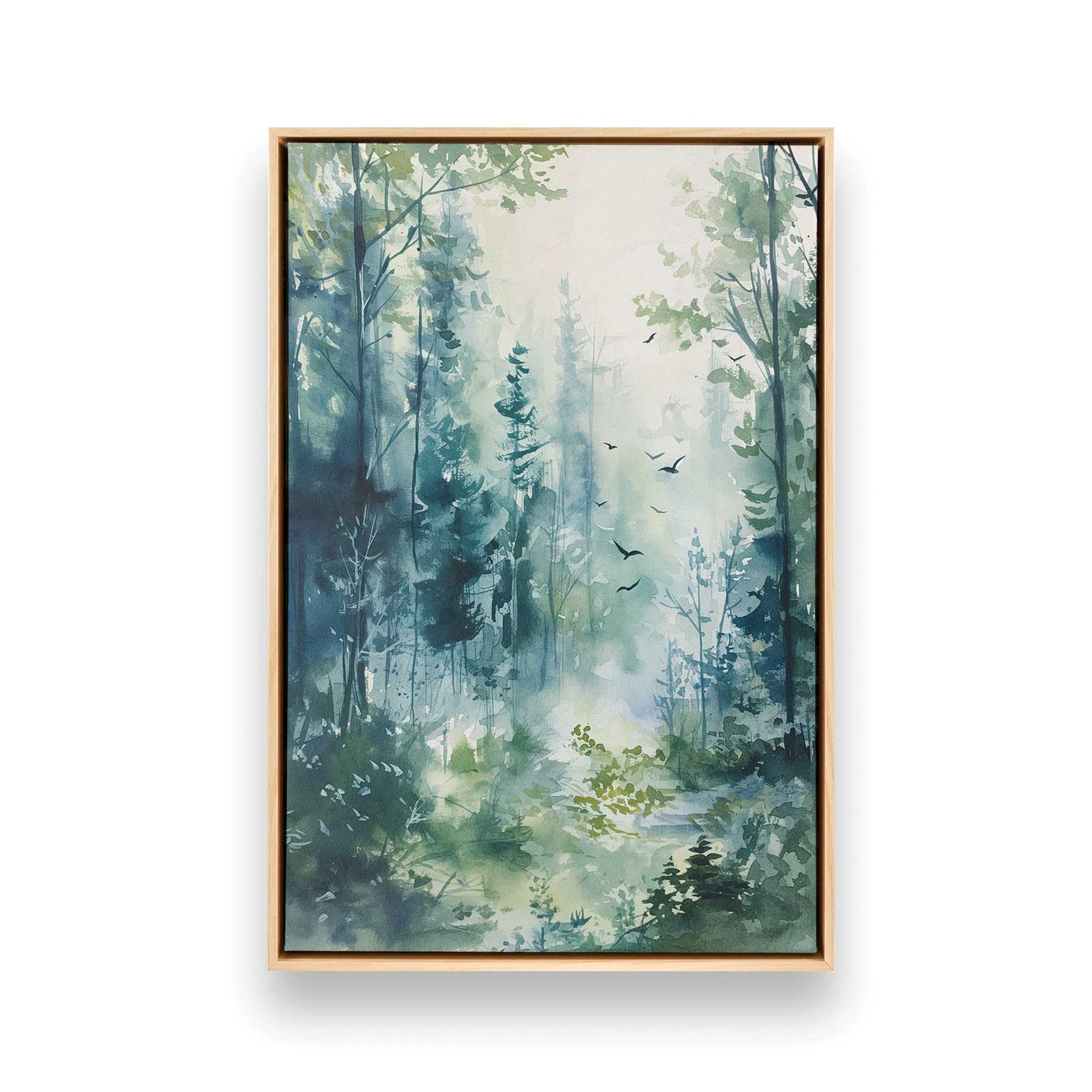 [Color:American Maple] Picture of art in a American Maple frame