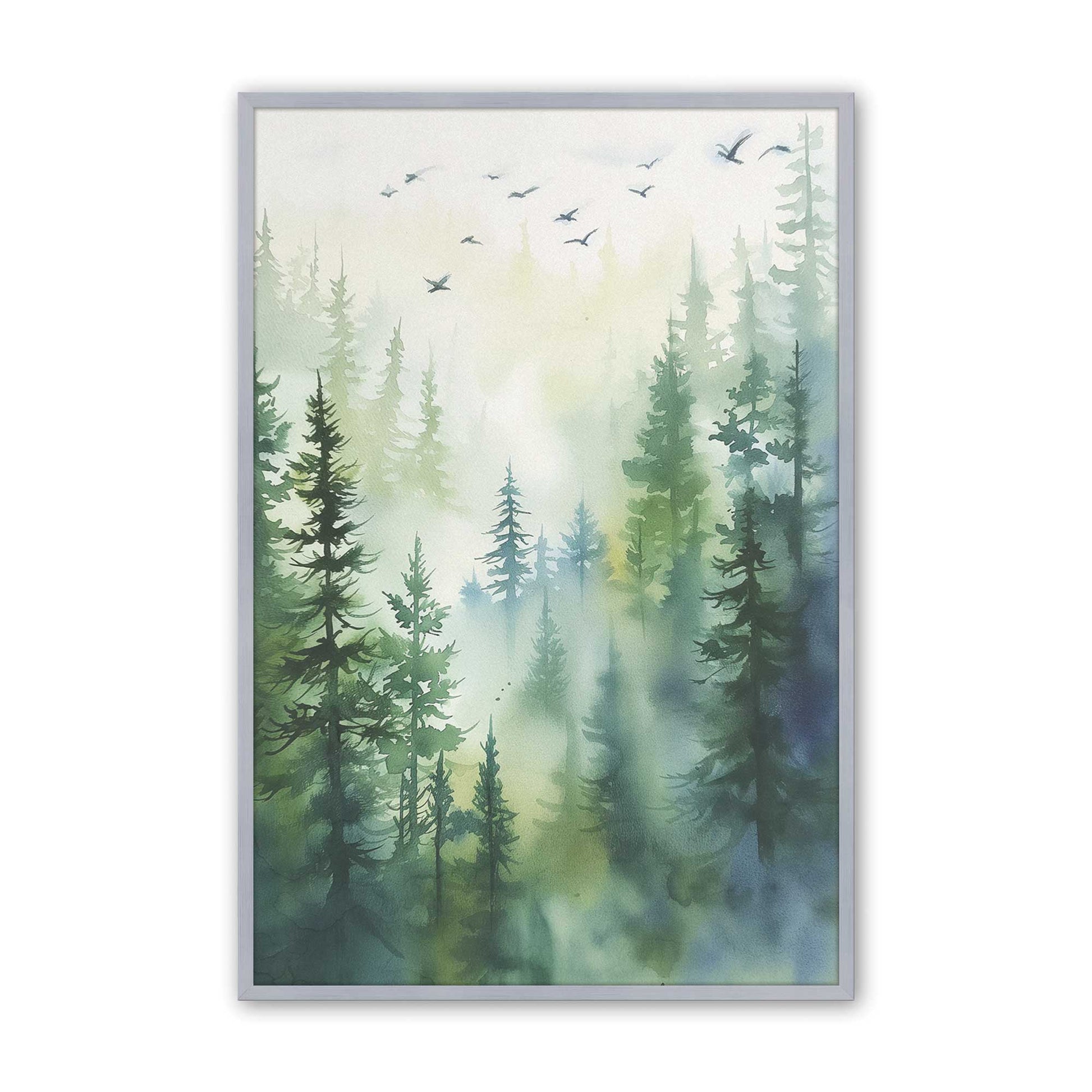 [Color:Polished Chrome], Picture of art in a Polished Chrome frame