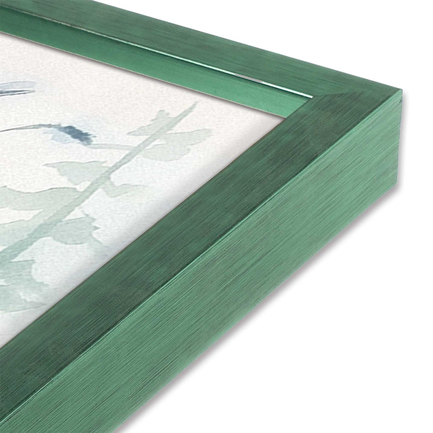 [Color:Lemon Grass] Picture of art in a Lemon Grass frame at an angle