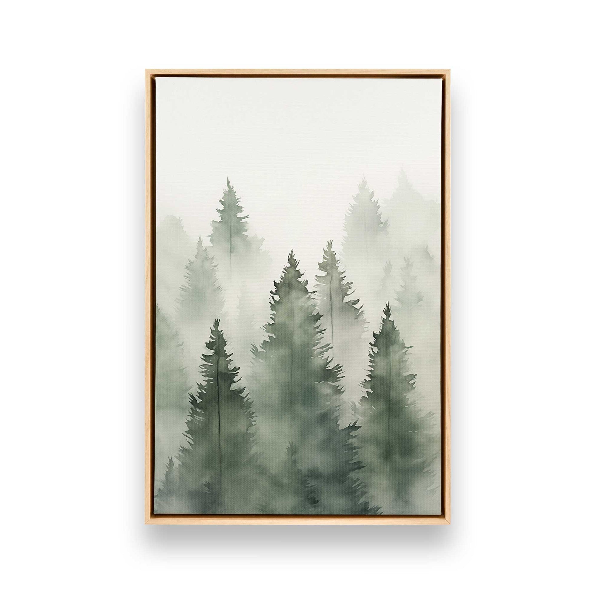 [Color:American Maple] Picture of art in a American Maple frame