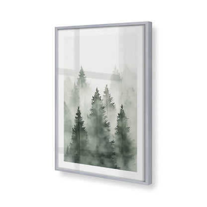 [Color:Polished Chrome] Picture of art in a Polished Chrome frame of the corner