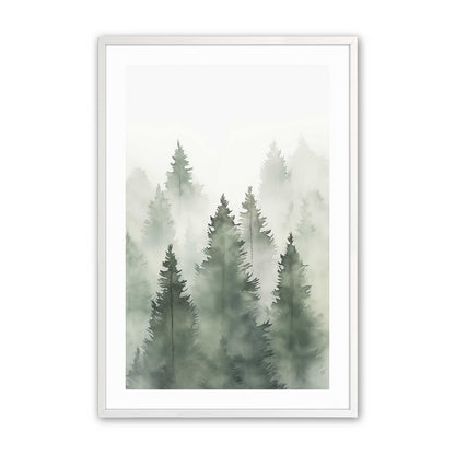 [Color:Opaque White] Picture of art in a Opaque White frame