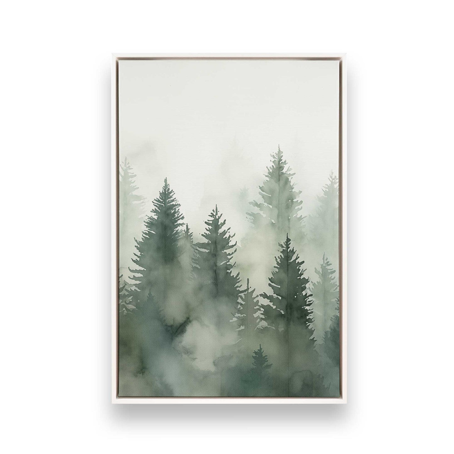 [Color:Opaque White] Picture of art in a White frame