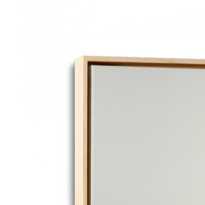 [Color:American Maple] Picture of art in a American Maple frame at an angle