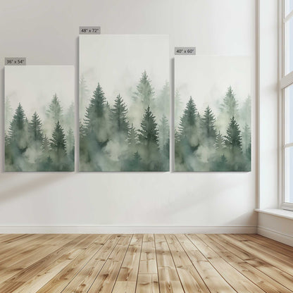 [Color:Stretched Canvas], Image showing the size comparisons