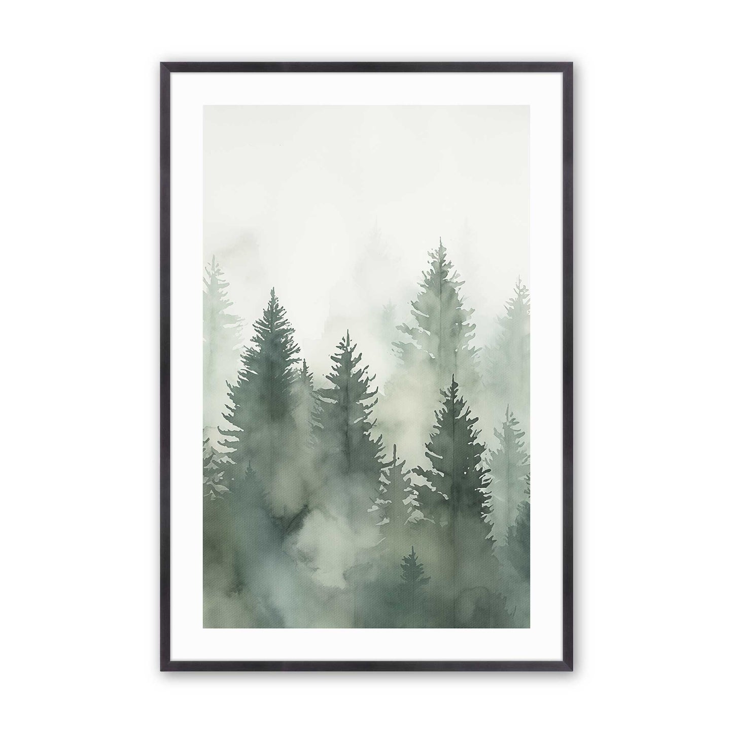 [Color:Weathered Zinc], Picture of art in a Weathered Zinc frame