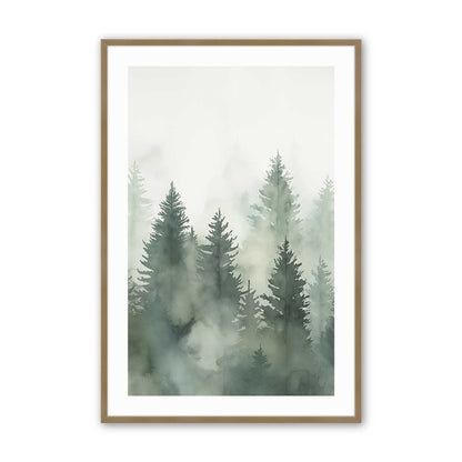 [Color:Brushed Gold], Picture of art in a Brushed Gold frame
