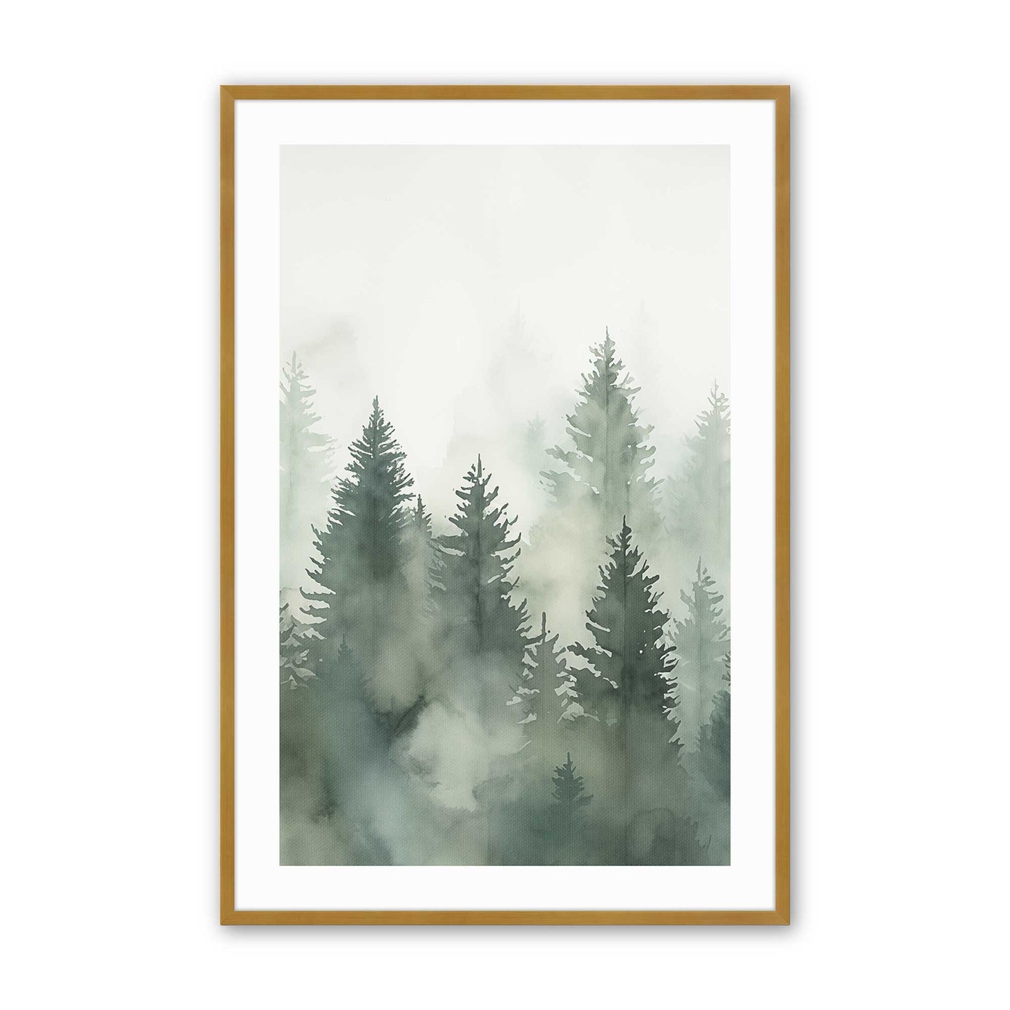[Color:Polished Gold], Picture of art in a Polished Gold frame