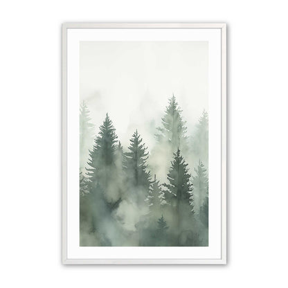 [Color:Opaque White], Picture of art in a Opaque White frame