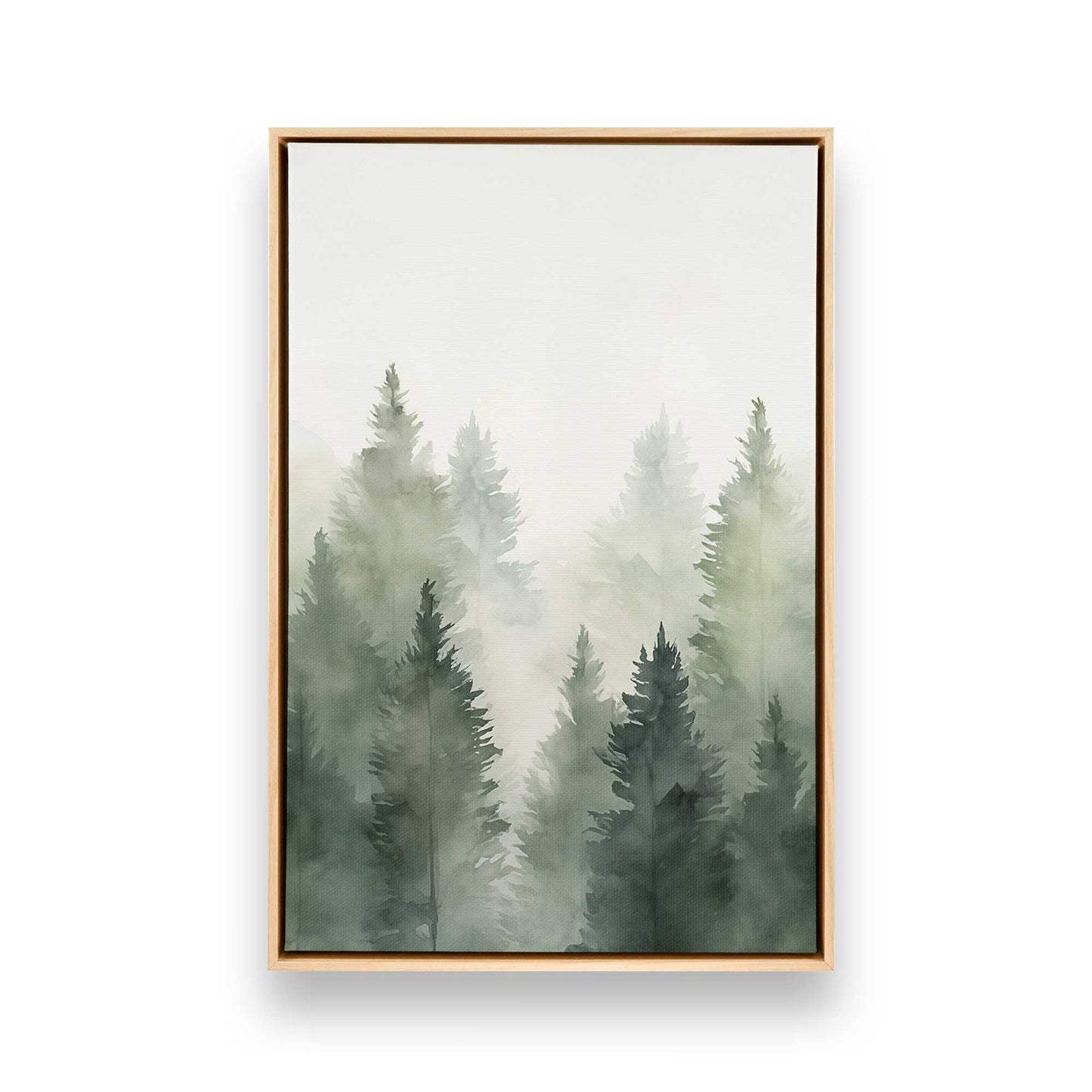 [Color:American Maple] Picture of art in a American Maple frame