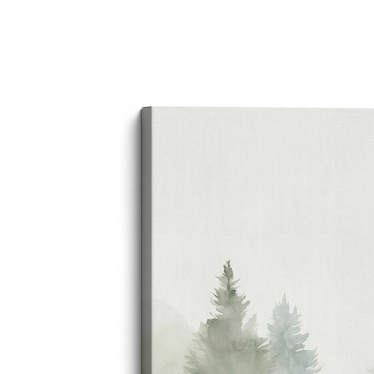 [Color:Stretched Canvas], Picture of the corner of the art