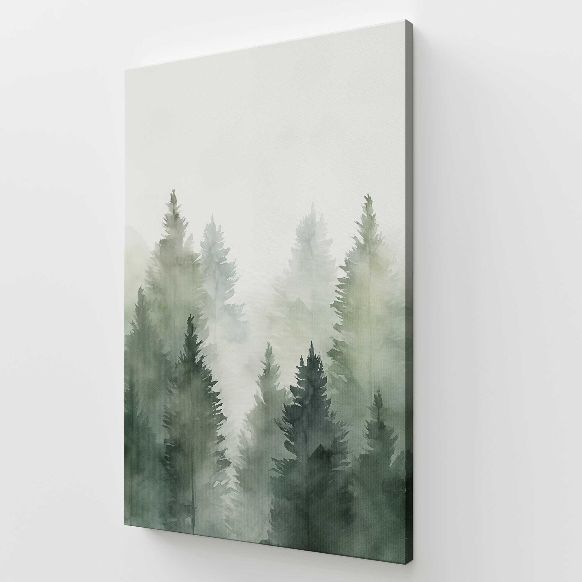 [Color:Stretched Canvas], Picture of art at an angle