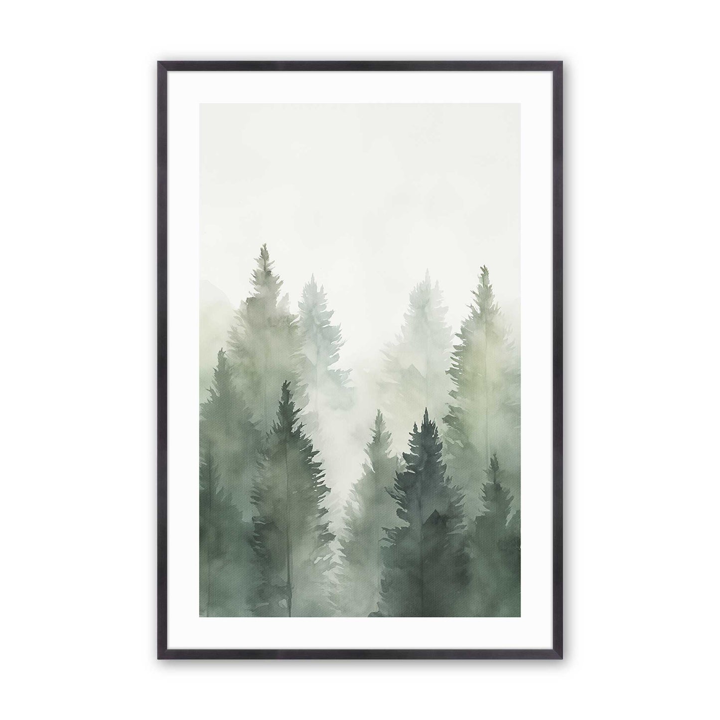 [Color:Weathered Zinc], Picture of art in a Weathered Zinc frame